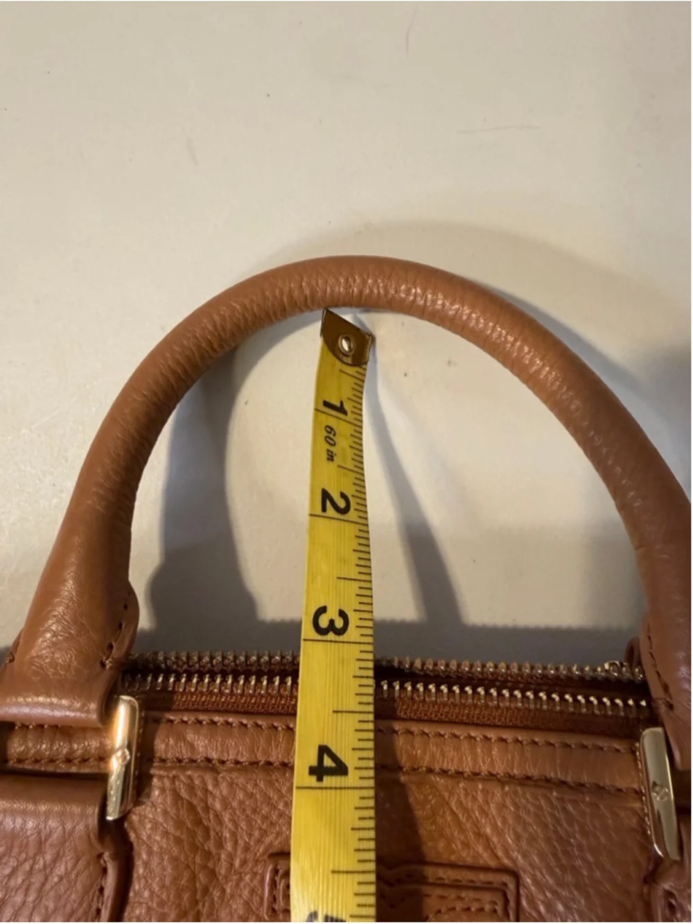 Women's Tory Burch Brown Leather Satchel One Size